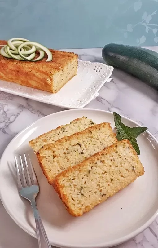 keto lemon zuchnni bread