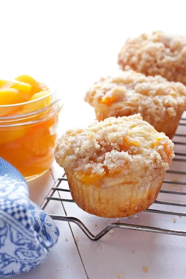 peach muffins